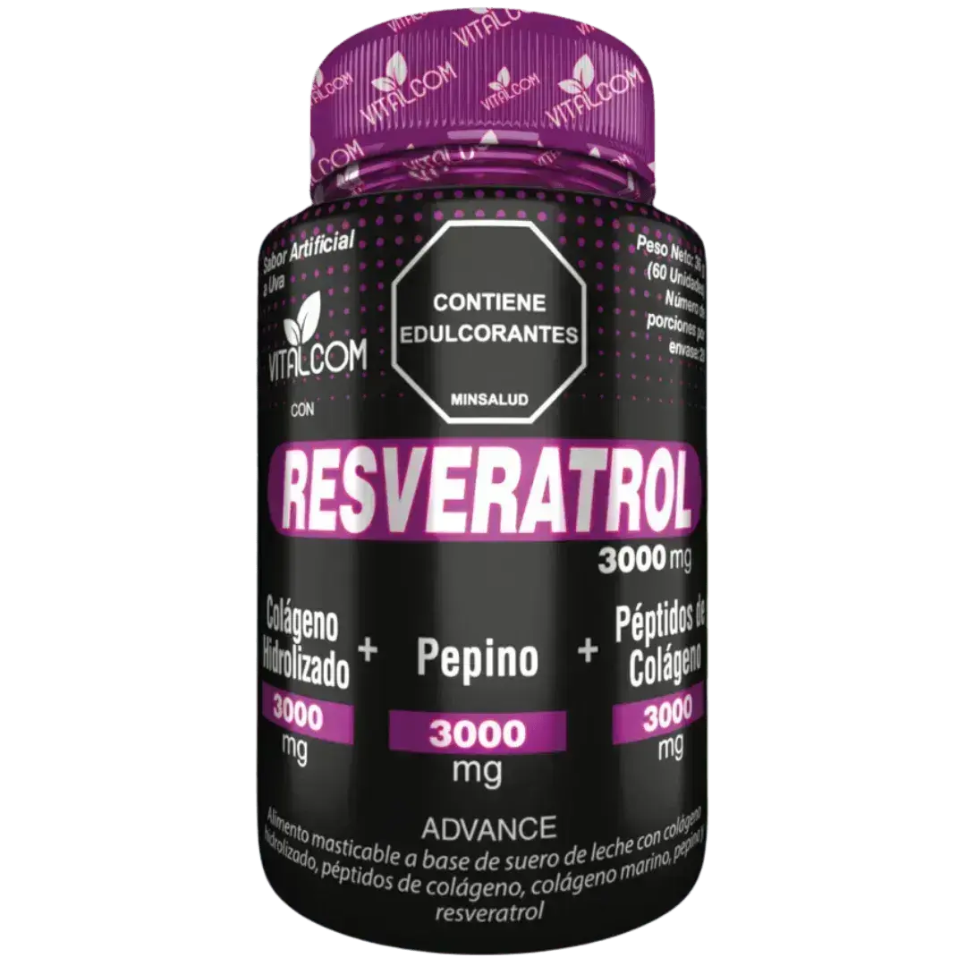 Resveratrol En Pastas x 60 - XpressColShop